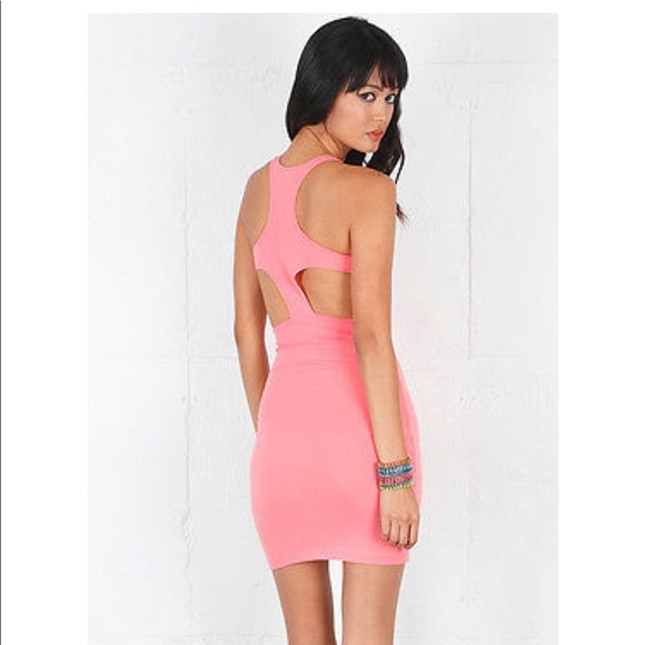 Motel Rocks Dresses & Skirts - Motel rocks pink cutout mini dress Motel Rocks Dresses & Skirts - Motel rocks pink cutout mini dress